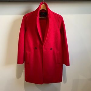J.Crew Daphne Topcoat in boiled wool